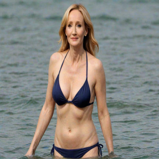 jk rowling bikini