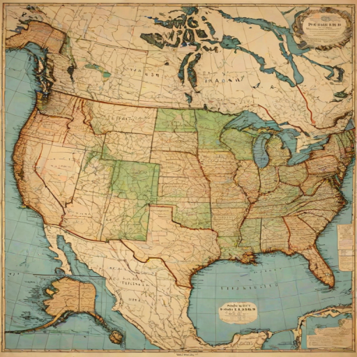 mapa usa