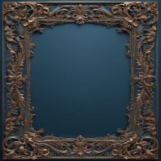 blue border png