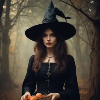 vintage witch pictures