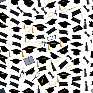 graduation cap background