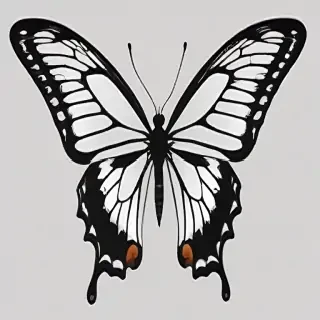 butterfly png outline