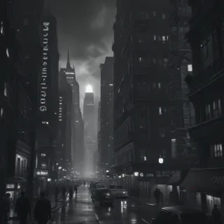 dark city aesthetic