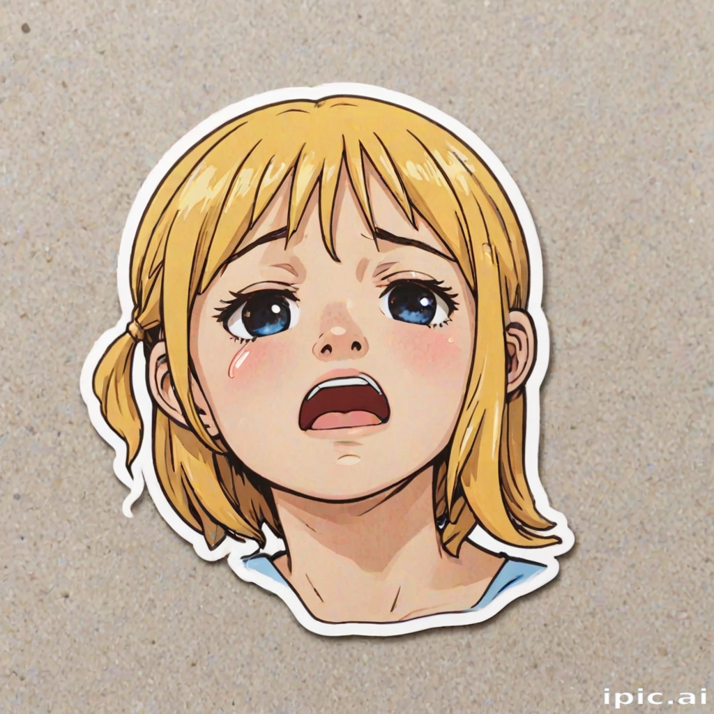 crying sticker