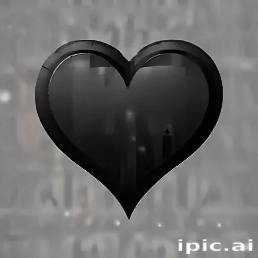 wallpaper black heart