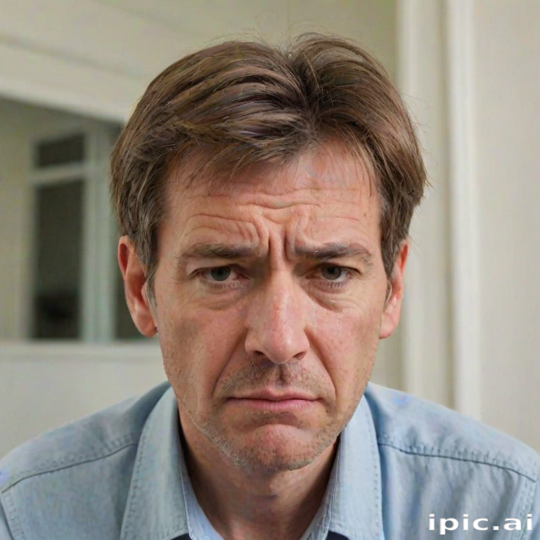 frustrated face