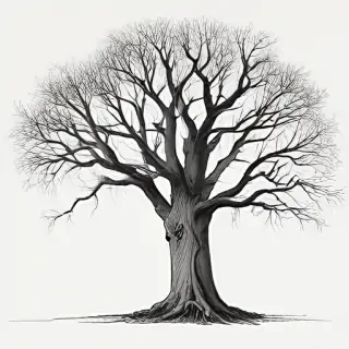dead tree drawings