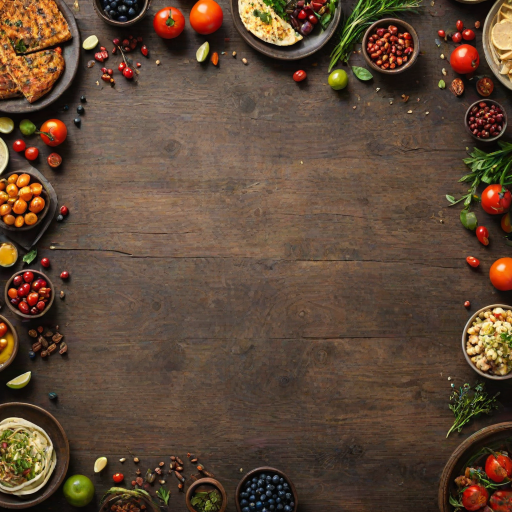 background of table