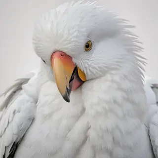 preening