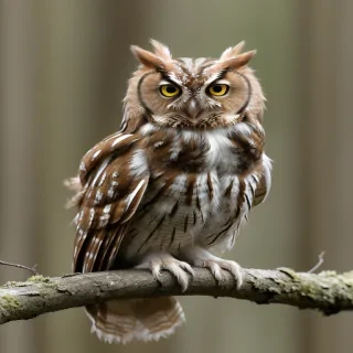 screech owl sound