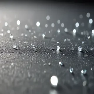 sparkling transparent
