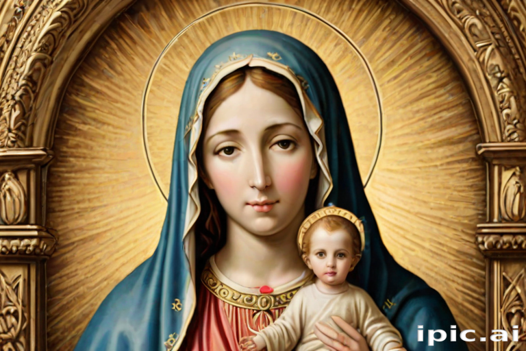 virgin mary image