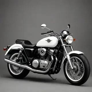 motorcycle clipart black and white