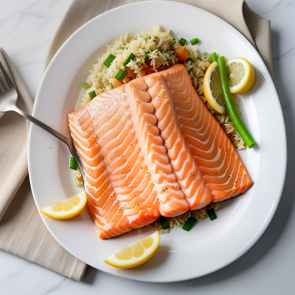 air fry salmon from frozen