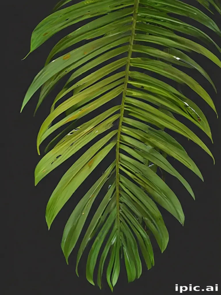 palm tree leaf png