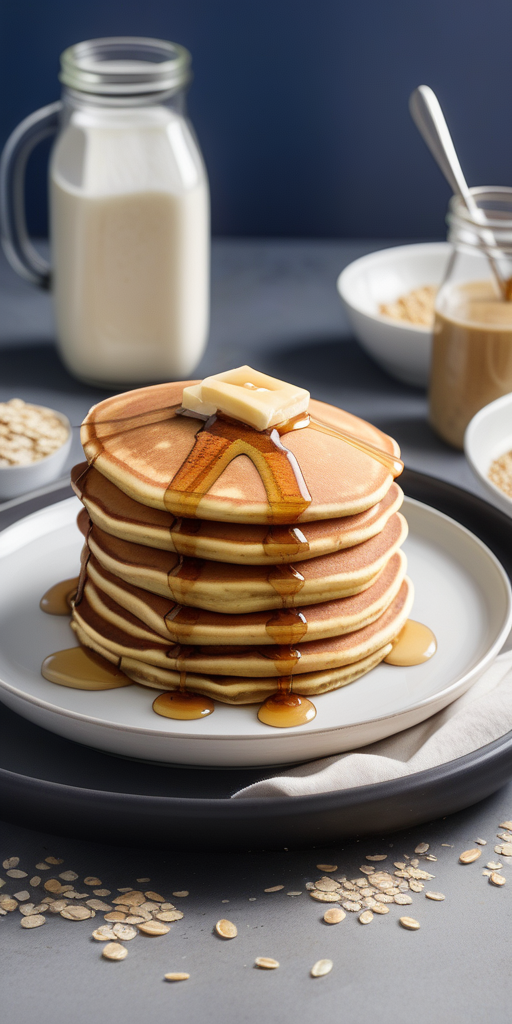 recipe for oat flour pancakes