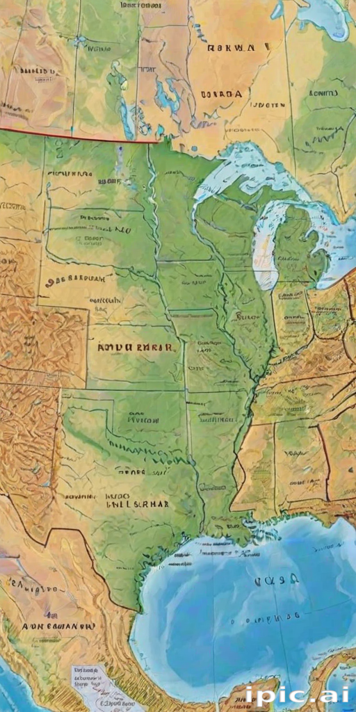map of usa
