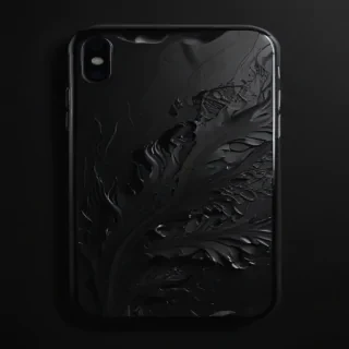 black iphone wallpaper