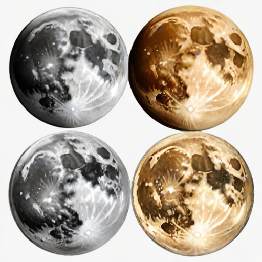 moon phases png