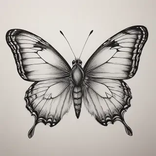 buterfly drawings