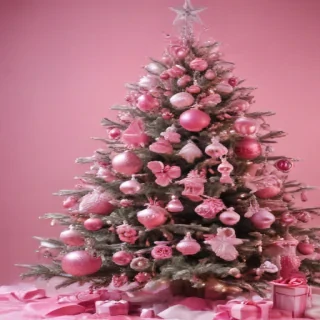 christmas pink backgrounds