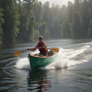 canoeing png