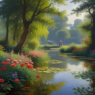 claude monet wallpaper