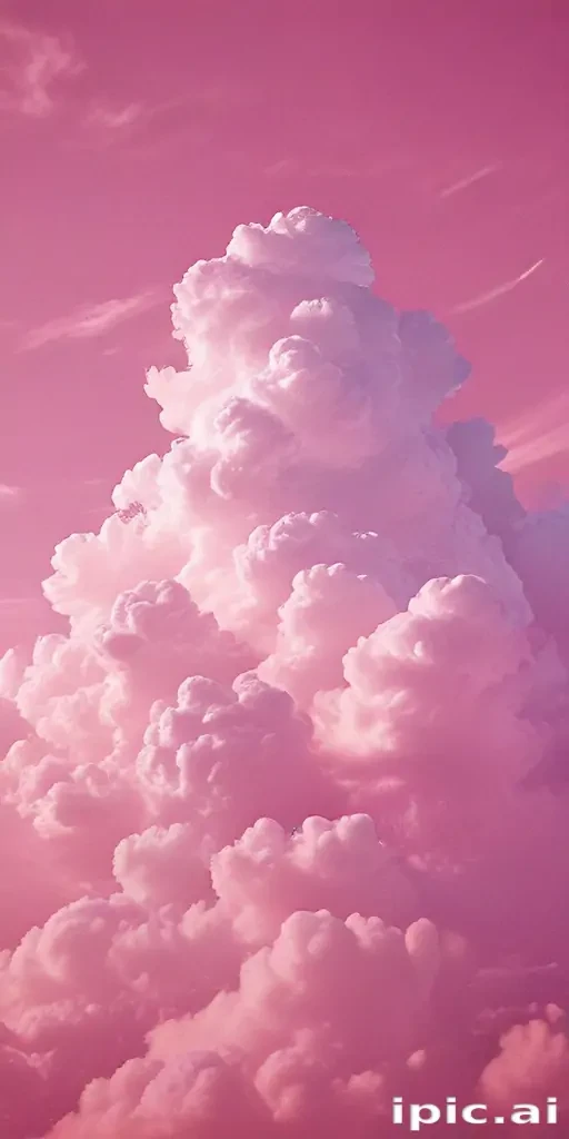 pink clouds wallpaper