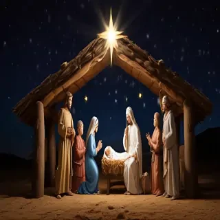 free nativity scene background images