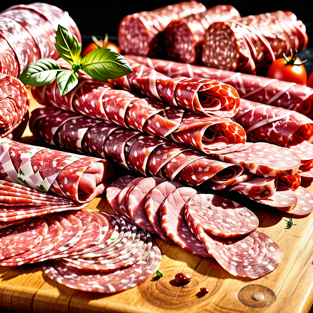 like much salami and prosciutto