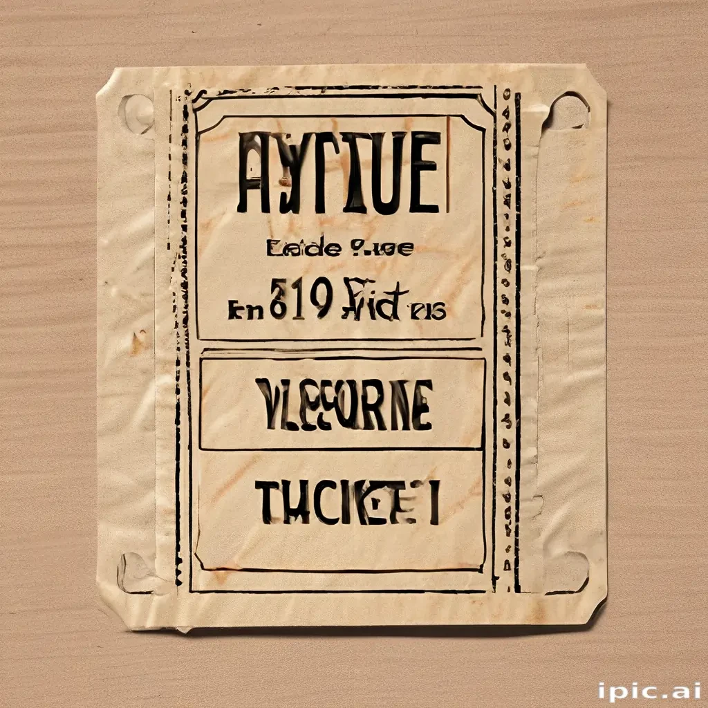 ticket clip art