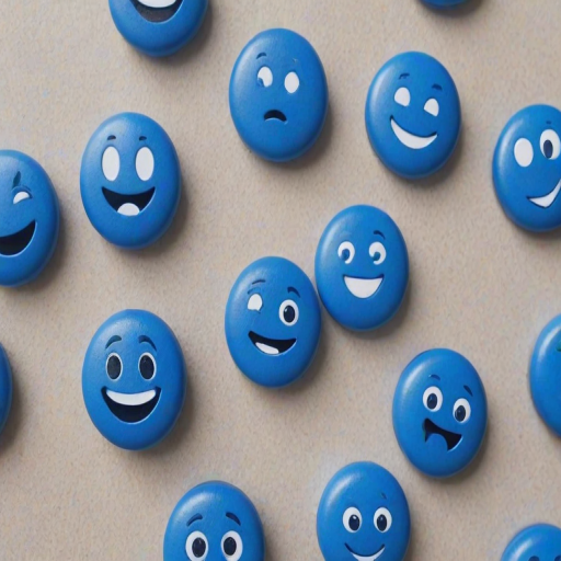 blue emoji