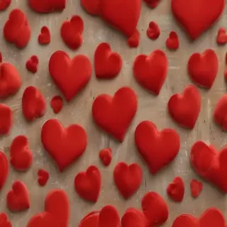 red heart