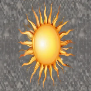 sun clipart transparent background
