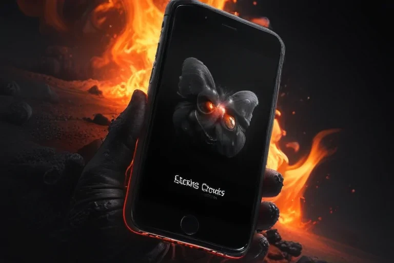 black phone wallpaper