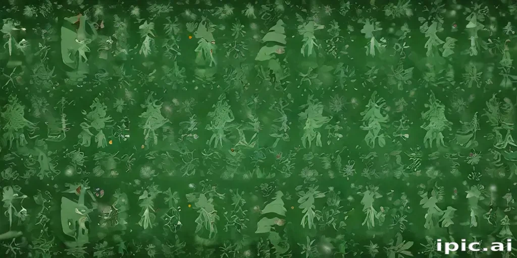green christmas wallpaper