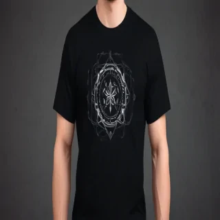 black mockup t shirt