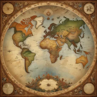 world map picture