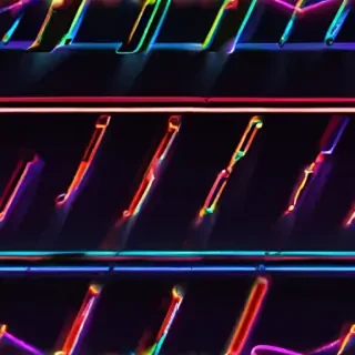neon back ground
