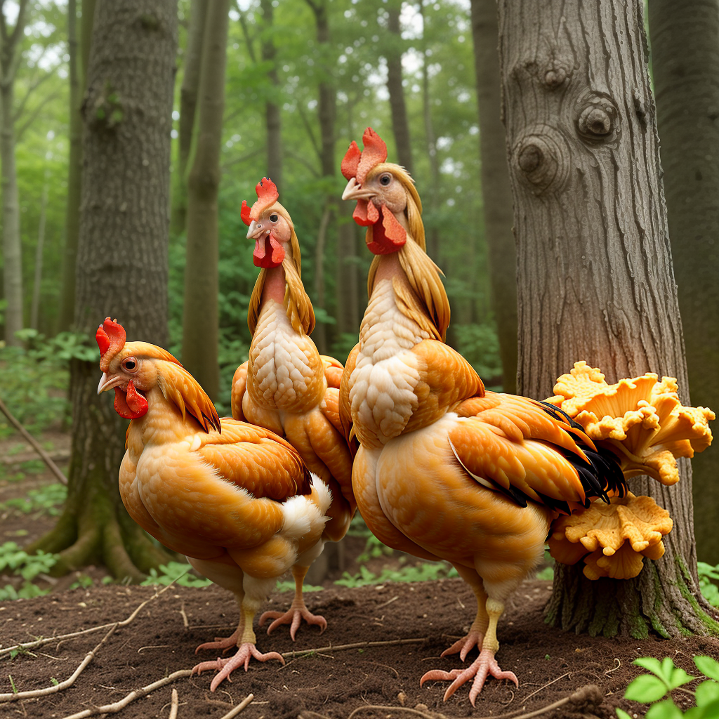 growing chicken of the woods