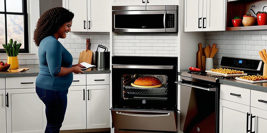ge oven with air fryer