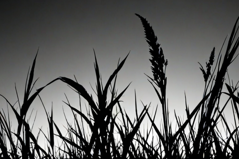 grass silhouette