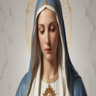 virgin mary clipart
