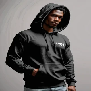 black hoodie mockup png