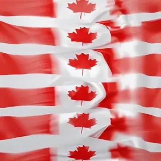 canada flag transparent