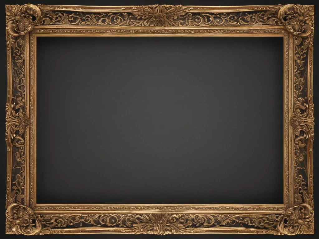 transparent border frame
