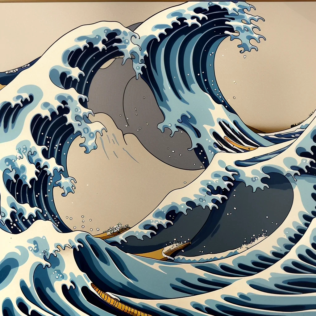 the great wave off kanagawa