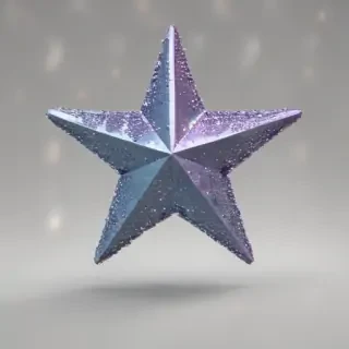 glitter star png