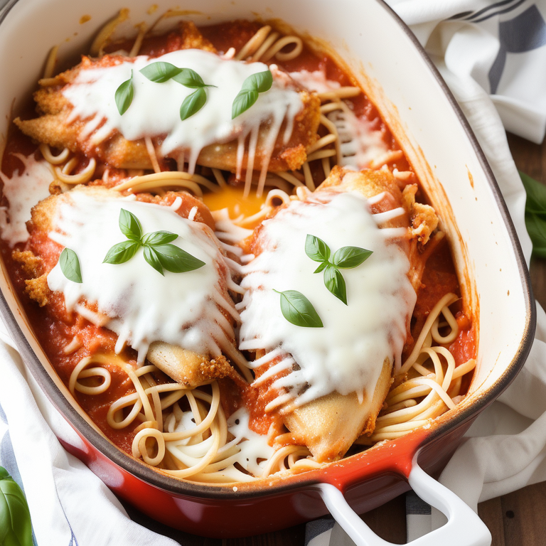 dump and bake chicken parmesan