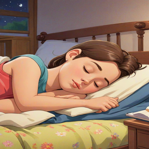 sleeping cartoon picture